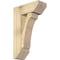Ekena Millwork Legacy Slat Rough Sawn Bracket w/ Offset Brace, Douglas Fir, 8"W x 20"D x 32"H BKT0806X20X32LEC06RDF - alternate 1